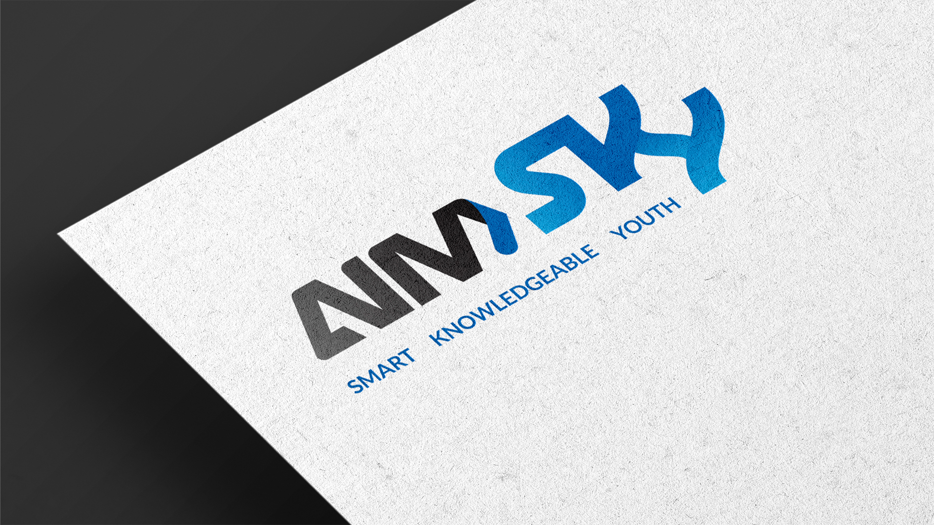 AimSKY - Logo Design Mockup